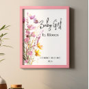 Search for in bloom posters Baby shower