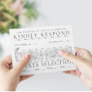Search for scrolls rsvp invitations Elegant