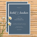 Search for teal blue bridal shower invitations Classic