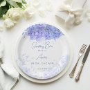 Search for hydrangea paper plates Blue flowers