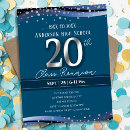 Search for blue class reunion invitations High school