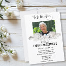 Search for memorial for celebration of life invitations Watercolor