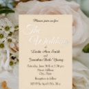 Search for black and champagne wedding invitations Simple