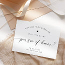 Search for person invitations Typography