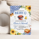 Search for sunflower bbq invitations Gingham