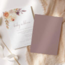 Search for purple bloom invitations Watercolor flowers