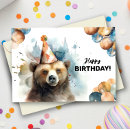 Search for grizzly bear cards Woodland