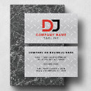 Search for dj business cards Deejay