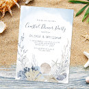 Search for sea shore invitations Watercolor