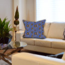 Search for blue and brown floral cushions Rustic