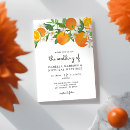 Search for tangerine wedding invitations Citrus