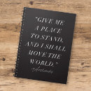 Search for quote notebooks Black and white