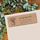 Search for flower bouquet return address labels Country