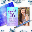 Search for photo sweet 16 invitations Budget
