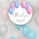 Search for thank you gender reveal stickers Boy or girl