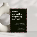 Search for polka dot wedding invitations Minimalist
