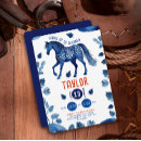 Search for horse birthday invitations Wild west
