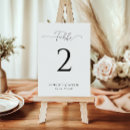 Search for minimalist wedding table cards Seating
