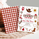 Search for western baby shower invitations Cowboy