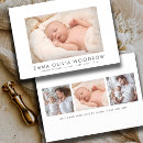 Search for two sided birth announcement cards Baby girl