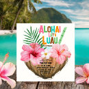 Search for hawaiian luau bridal shower invitations Aloha