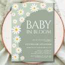 Search for daisy baby shower invitations Boho