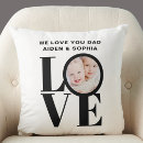 Search for dad cushions Black white