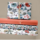Search for blue and orange wrapping paper Botanical
