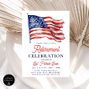 Search for army retirement invitations Patriotic