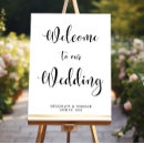 Search for cute wedding signs Welcome