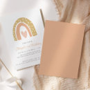 Search for rainbow heart invitations Gold