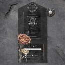 Search for orange and grey wedding invitations Roses