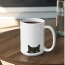 Search for peeking cat mugs Cute