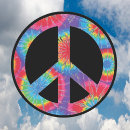 Search for rainbow peace symbol stickers Sixties