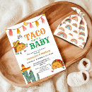 Search for lets taco bout a baby invitations For her
