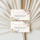 Search for bright flowers invitations Calligraphy