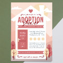 Search for adoption shower invitations Cute