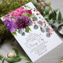 Search for monochrome invitations Floral
