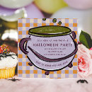 Search for cauldron halloween invitations Kids halloween party