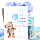 Search for blue balloon invitations Mother to be