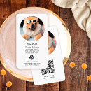 Search for pet instagram business cards Corporate employee