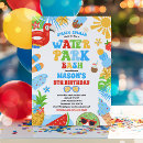Search for water park invitations Pool party