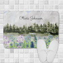 Search for blue bath mats Nature