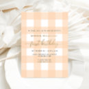 Search for peach birthday invitations Gold foil