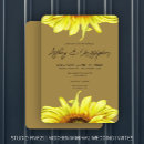 Search for country farmhouse rustic wedding invitations Sunflower