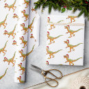Search for raptor wrapping paper Kids