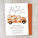 Search for vintage truck invitations Floral