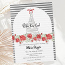 Search for red rose baby shower invitations Mother to be