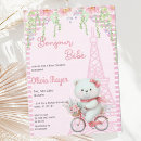 Search for pink paris invitations Eiffel tower