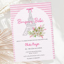 Search for pink paris invitations Eiffel tower